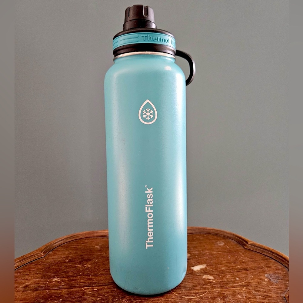 ThermoFlask Double Wall Insulated Stainless Steel Water Bottle 40 Ounce